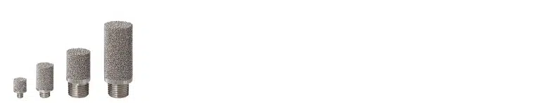 silenciador metal sinterizado