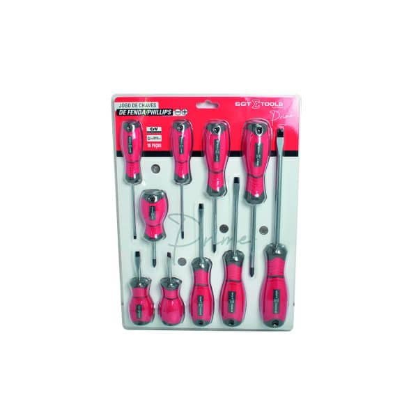 Jogo De Chaves De Fenda/Phillips Prime 10 Peças – SGT TOOLS_6a8153ef79f6b.jpeg